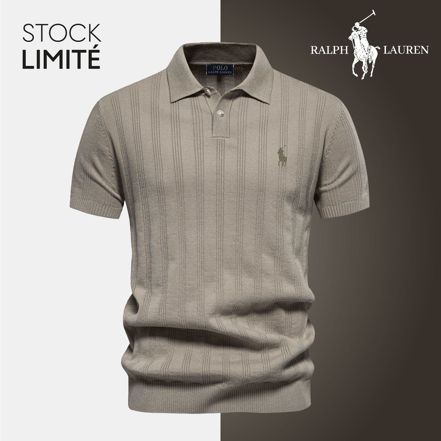 Herren Polo-Shirt mit strukturierter Masche - Rаlрh Lаurеn