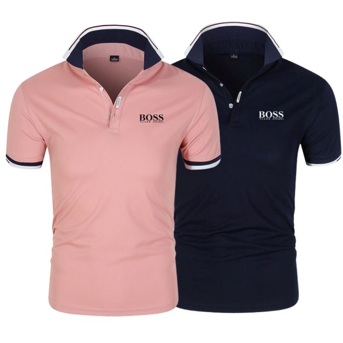 [BUY 1 GET 2] 2-Pack Essential Boss Polo Shirts