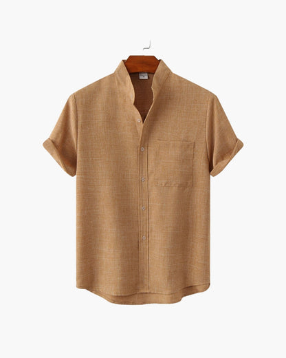 Das Mandarin-Kragenpolo Mark