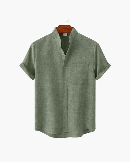 Das Mandarin-Kragenpolo Mark