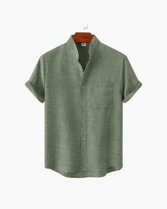 Das Mandarin-Kragenpolo Mark