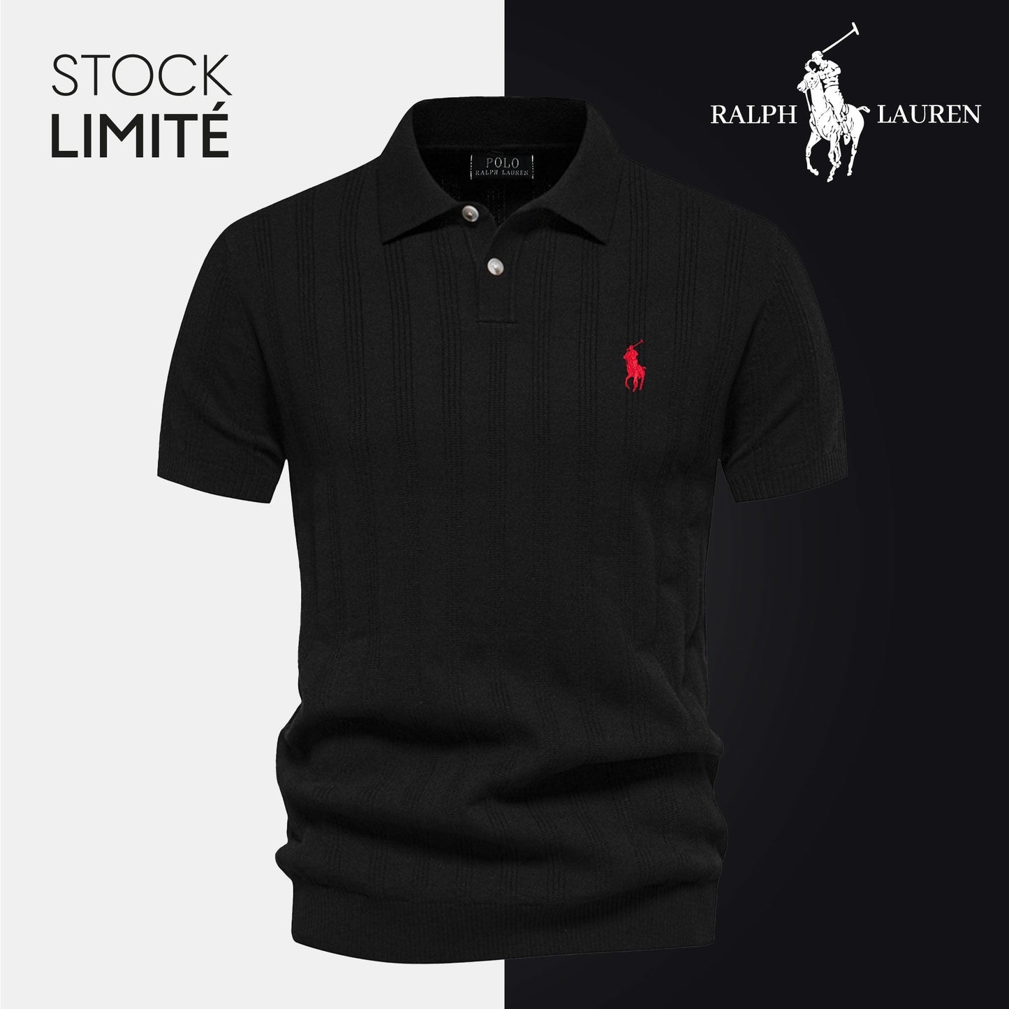 Herren Polo-Shirt mit strukturierter Masche - Rаlрh Lаurеn