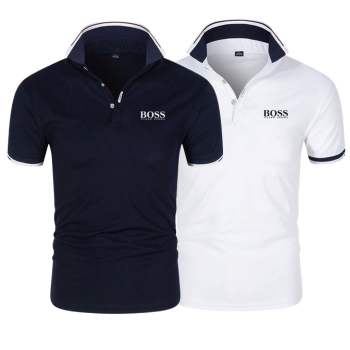 [BUY 1 GET 2] 2-Pack Essential Boss Polo Shirts